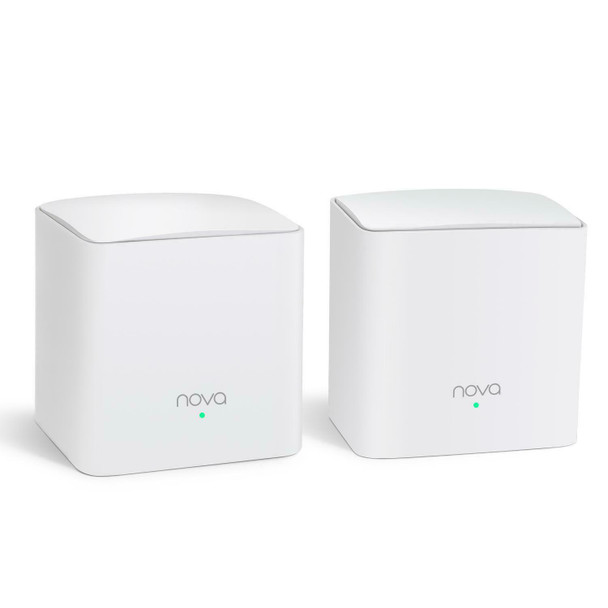 Tenda Nova MW5c AC1200 Whole Home Mesh WiFi System 200m² 2000ft² Twin Pack