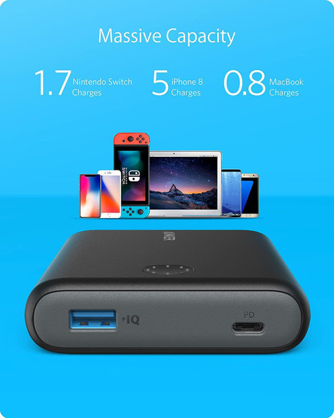 Anker Powercore 13400 mAh USB-C Power Bank Battery (Nintendo Switch Edition)