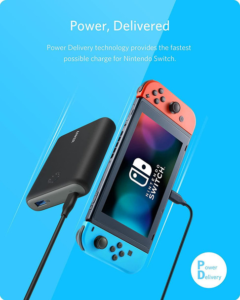 Anker Powercore 13400 mAh USB-C Power Bank Battery (Nintendo Switch Edition)