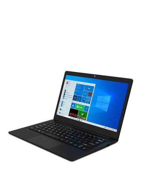 GeoBook 110 Intel Celeron N3350 64GB eMMC Windows 10 11.6" FHD Laptop Black