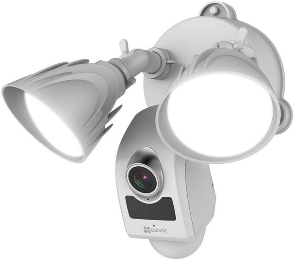 Ezviz LC1 FHD Outdoor Floodlight Security Camera With Siren - White