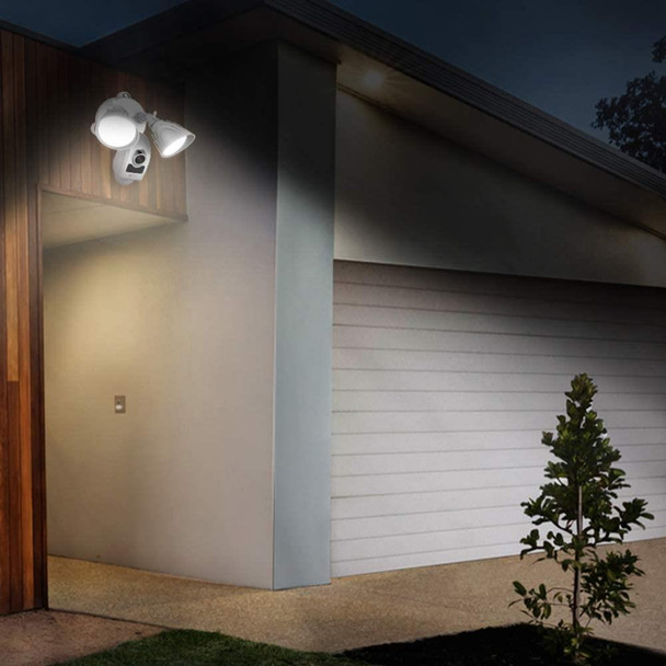 Ezviz LC1 FHD Outdoor Floodlight Security Camera With Siren - White