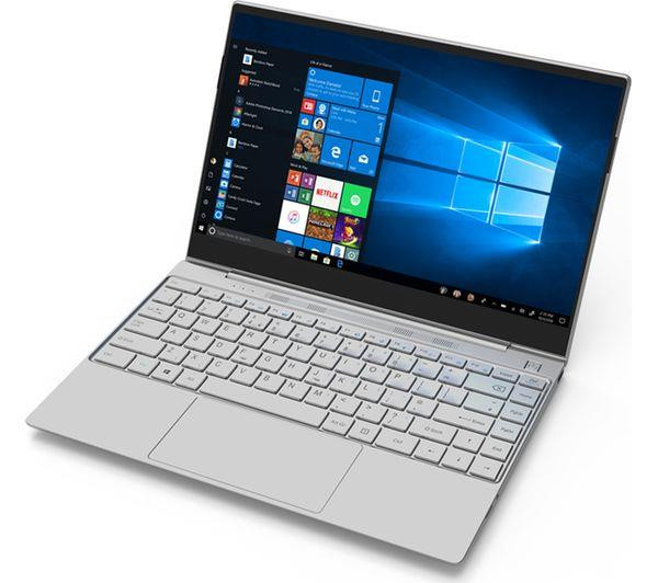 GEOBook 3Si 13.3" Laptop Windows 10 Intel Core i3 5005U 4GB 128GB SSD Silver