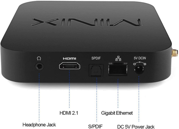 Minix Neo U22-XJ Android 9 Dolby Vision HDR10+ Media Player