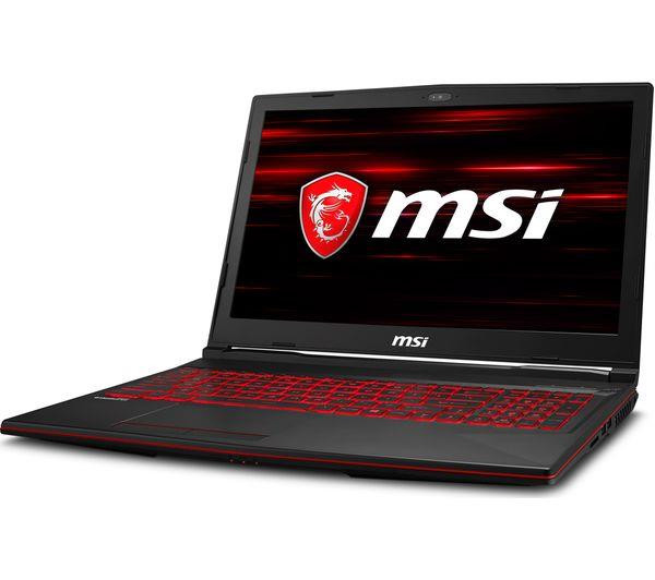 MSI GL63 Intel Core i7 9750H 8GB 512GB GeForce GTX 1660 Ti 120Hz 15.6" Laptop