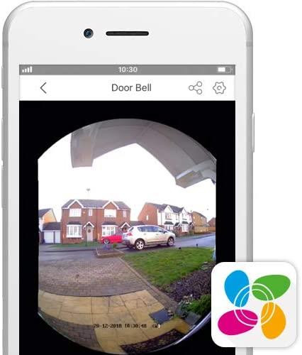 EZVIZ DB1 Super HD (2048p) Smart WiFi Video Doorbell With Two Way Audio