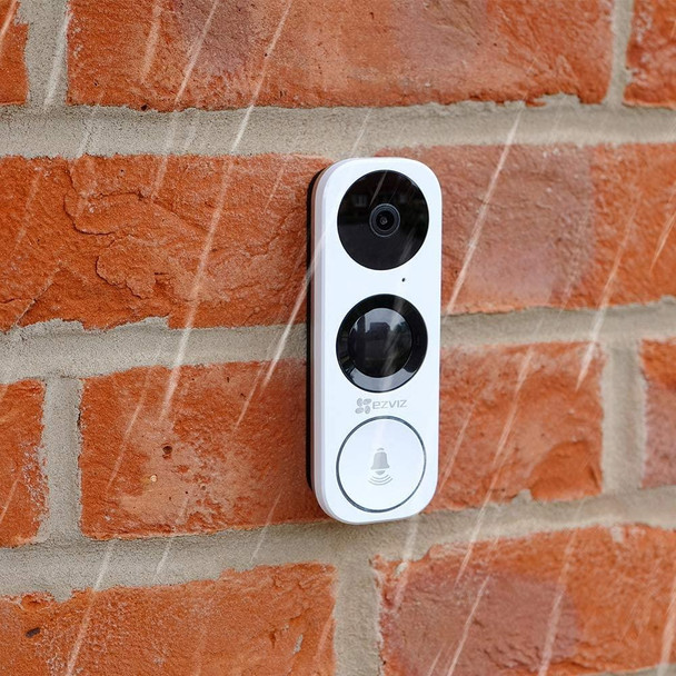 EZVIZ DB1 Super HD (2048p) Smart WiFi Video Doorbell With Two Way Audio