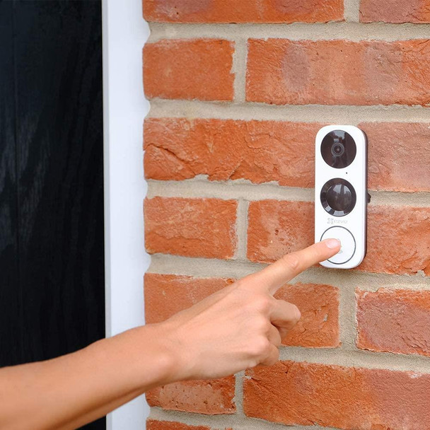 EZVIZ DB1 Super HD (2048p) Smart WiFi Video Doorbell With Two Way Audio