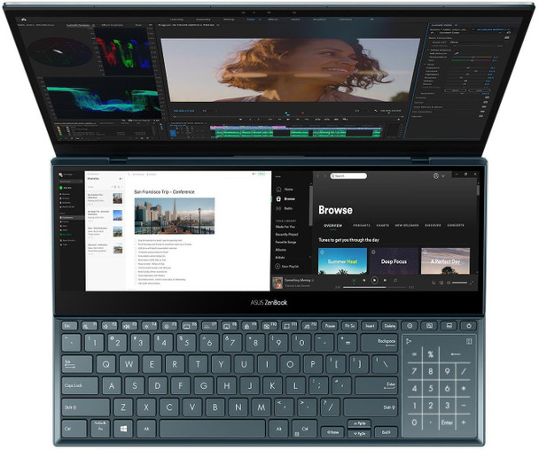 ASUS ZenBook Pro Duo 15.6" 4K Laptop i9 10980HK 10th Gen 32GB 1TB SSD RTX 3070