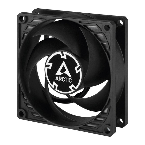 Arctic P8 Silent 80mm 8cm 1600rpm PC 3 Pin Case Cooling Fan - Black