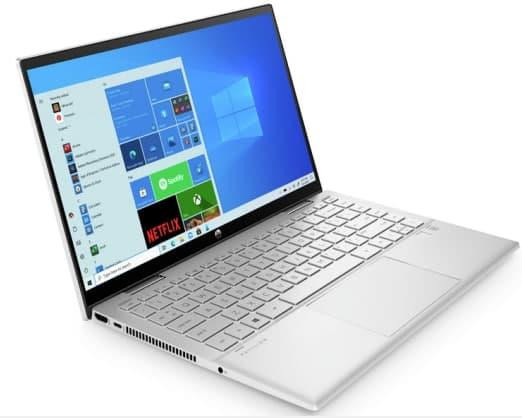 HP Pavilion x360 14-dy0505na 14" Laptop i3 1125G4 11th Gen 4GB RAM 256GB SSD