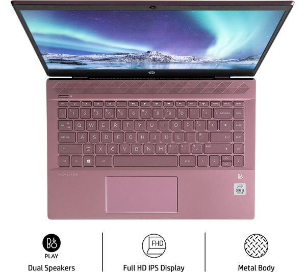 HP Pavilion 14 ce-3602sa Core i3 1005G1 8GB RAM 256GB SSD 14" Laptop - Mauve