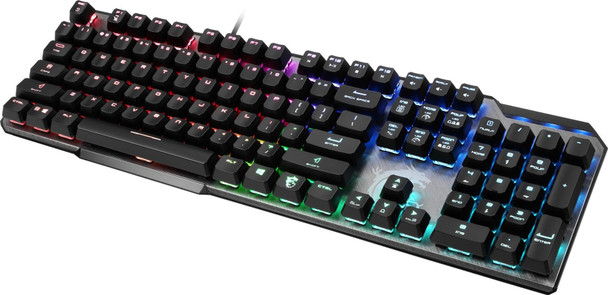 MSI Vigor GK50 Elite RGB Mechanical Gaming Keyboard KAILH Box White Switches UK