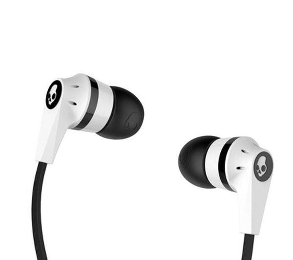 Skullcandy Ink'd 2.0 In Ear Wired Headphones With Mic - Black / White