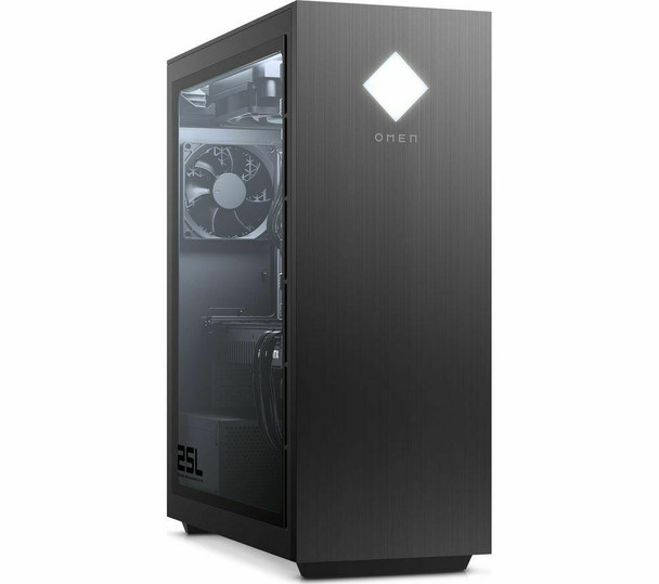 HP Omen 25L Gaming Desktop PC AMD Ryzen 5 5600G 16GB RAM GeForce RTX 3060