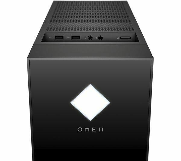 HP Omen 25L Gaming Desktop PC AMD Ryzen 5 5600G 16GB RAM GeForce RTX 3060