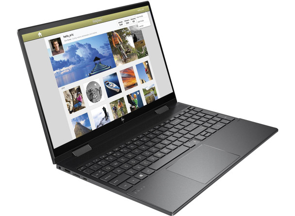 HP Envy x360, AMD Ryzen 5 4500U, 8GB, 512GB SSD, 15.6" Touch Laptop Black