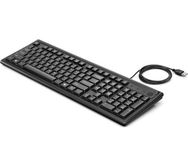 HP K100 Keyboard USB Wired Keyboard Black UK