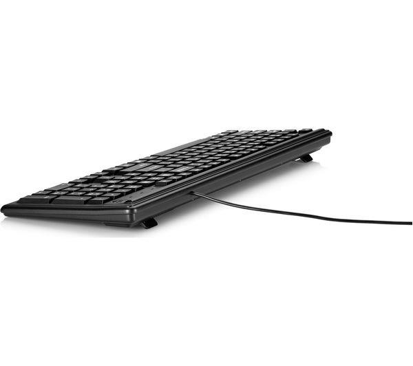 HP K100 Keyboard USB Wired Keyboard Black UK