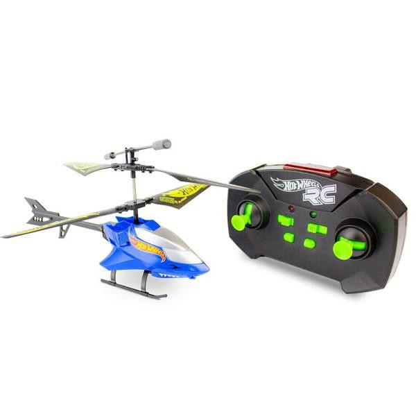 Hot Wheels RC Shark Bite 2 Channel Remote Control Gyro Helicopter Toy
