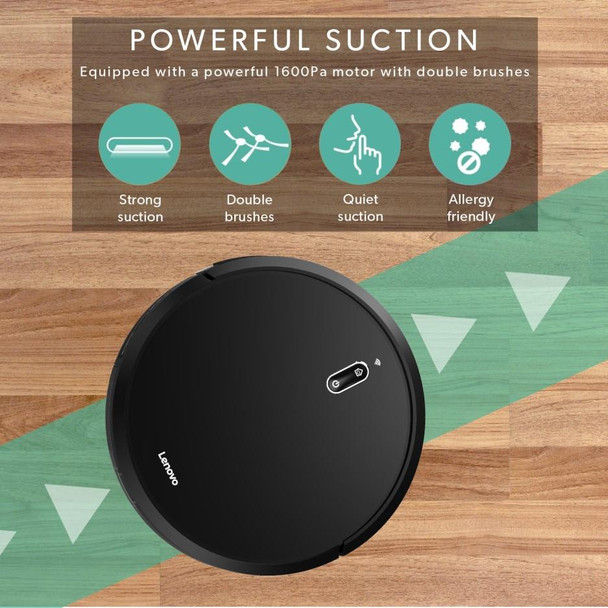 Lenovo E1 Robot Hoover Vacuum Cleaner & Mopping 1600Pa Suction 2600mAh Battery