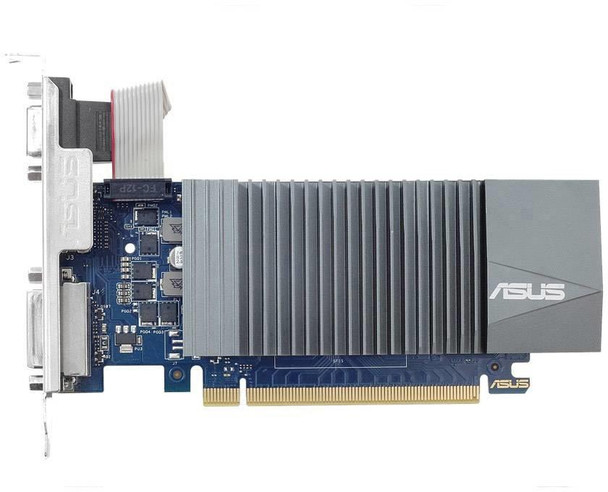 Asus NVIDIA GeForce GT 710 1GB GDDR5 Low Profile Graphics Card - HDMI DVI VGA