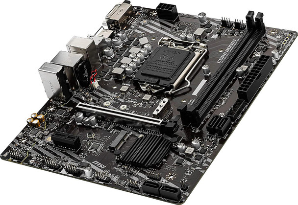 MSI H410M-A PRO Socket LGA 1200 DDR4 mATX Motherboard HDMI / DVI