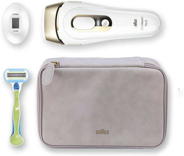 Braun Silk expert Pro 5 PL5124 IPL With Precision Head & Venus Razor & Pouch