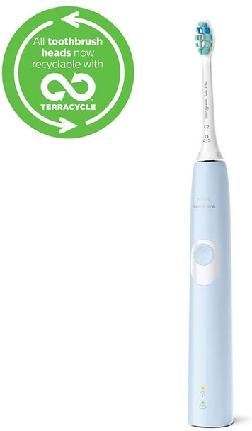 Philips Sonicare ProtectiveClean 4300 Electric Toothbrush & Travel Case Blue