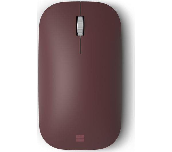 Microsoft Surface Optical Wireless Bluetooth Mouse - Burgundy
