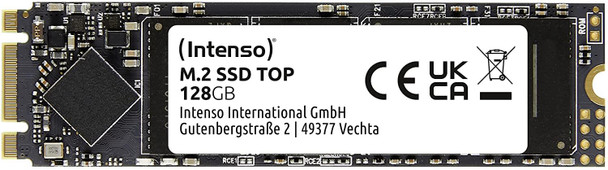 Intenso 128GB M.2 SATA III Internal SSD Top Performance Solid State Drive