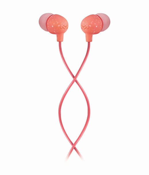 House of Marley Little Bird In-Ear Headphones Earphones - Peach/Salmon