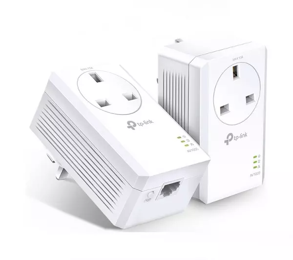 TP-Link TL-PA7017P 1 Port Gigabit Powerline Adapter Up To 1Gb/s - Twin Pack
