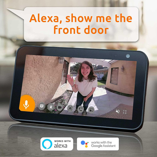 Toucan Wireless Video Door Bell Full HD 1080p 2 Way Audio With Chime