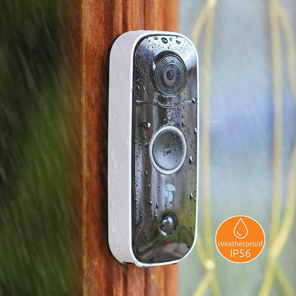 Toucan Wireless Video Door Bell Full HD 1080p 2 Way Audio With Chime