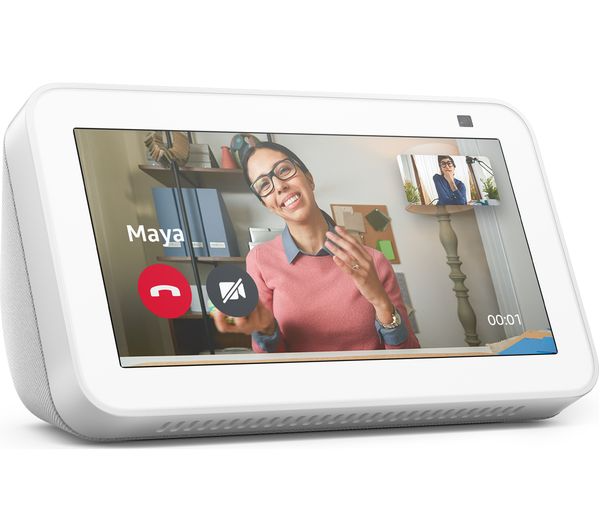Amazon Echo Show 5 (2nd Gen) 5.5" Smart Display With Alexa Glacier White