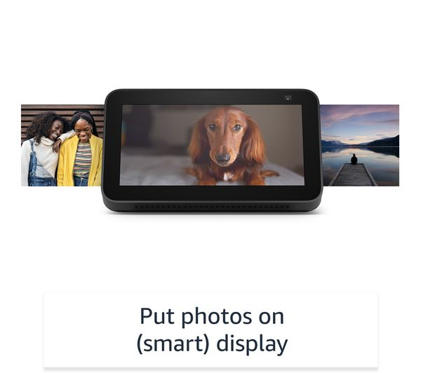 Amazon Echo Show 5 (2nd Gen) 5.5" Smart Display With Alexa Glacier White