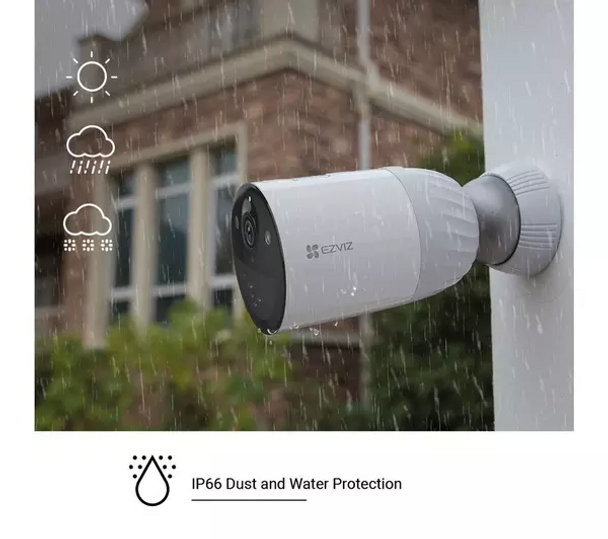 EZVIZ BC1 Outdoor FHD 1080p Battery WiFi CCTV 3x Security Cameras & Base Unit