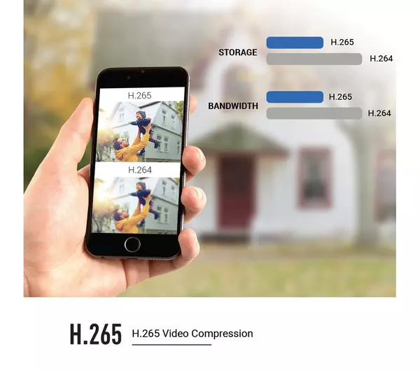 EZVIZ BC1 Outdoor FHD 1080p Battery WiFi CCTV 3x Security Cameras & Base Unit