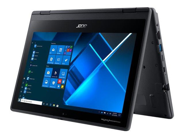 Acer TravelMate Spin B3 11.6" Touch Laptop Celeron N4020 4GB 64GB eMMC W10P