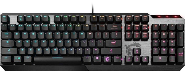 MSI Vigor GK50 Gaming Keyboard Low Profile Mechanical Kailh Switch UK Layout