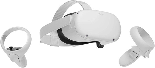 Oculus Quest 2 Advanced AIO Virtual Reality VR Headset & Controllers 128 GB
