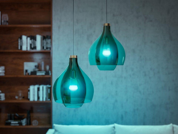 Philips HUE White & Colour Ambiance 1100 LED Smart Light Bulb E27 Twin Pack