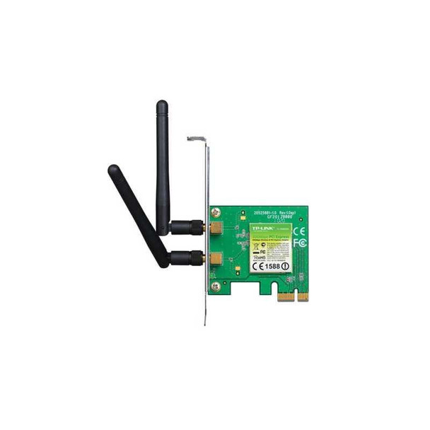 Tp-Link TL-WN881ND 11n 300Mb/s Wireless PCIe Network Adapter Card Dual Antenna