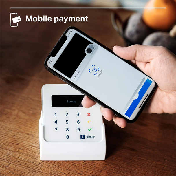 SumUp Air Wireless Card Reader - Contactless & Chip & Pin