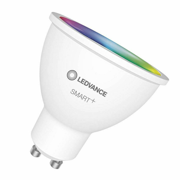 Ledvance Smart+ WiFi Full Glass Spot Light Bulb GU10 RGBW - 50W