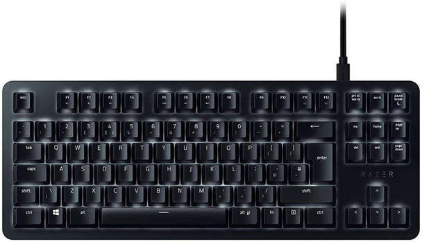 Razer BlackWidow Lite Silent Orange Mechanical Switch Wired TKL Gaming Keyboard