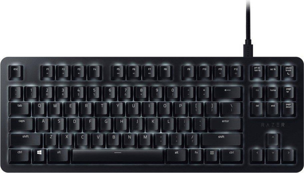 Razer BlackWidow Lite Silent Orange Mechanical Switch Wired TKL Gaming Keyboard