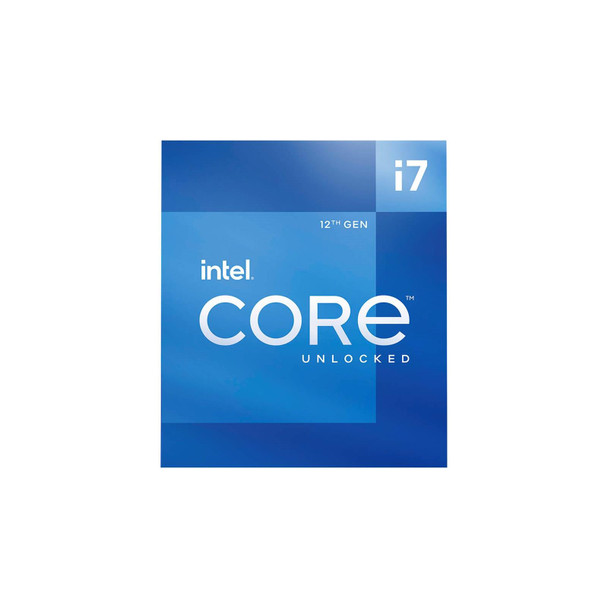 Intel Core i7 12700K 3.6GHz / 5.0GHz 12 Core Socket 1700 UHD 770 Processor CPU