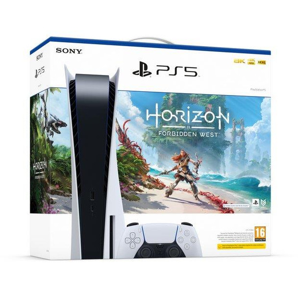 Sony PlayStation 5 Optical Console With Horizon Forbidden West Digital Download